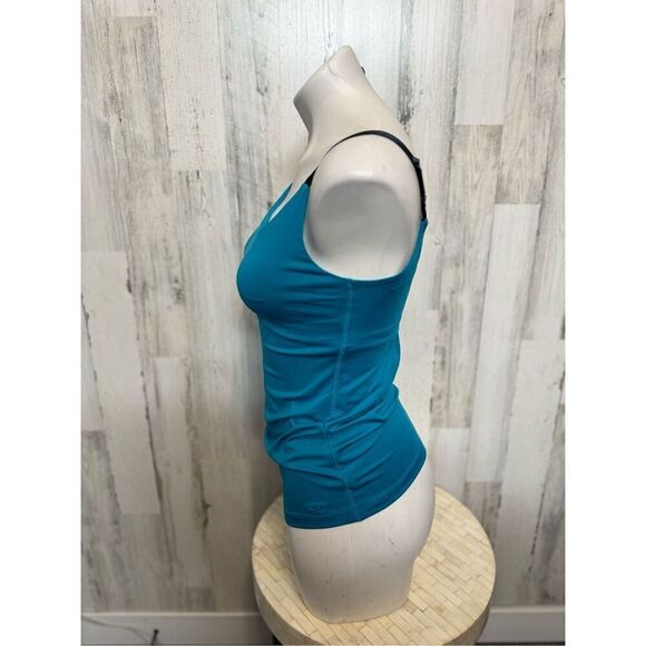 Champion blue tank top with sports bra - Picture 3 of 8